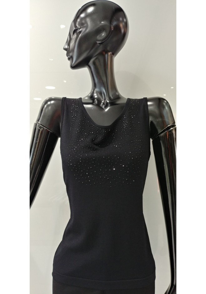 ΜΑΥΡΗ ΑΜΑΝΙΚΗ ΜΠΛΟΥΖΑ