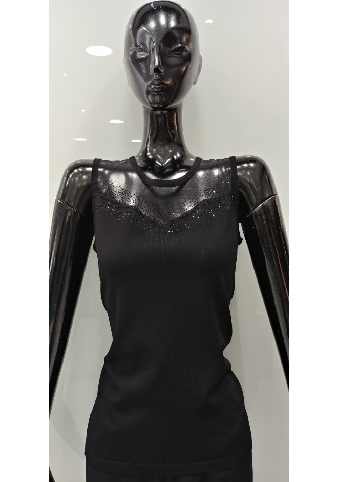 ΜΑΥΡΗ ΑΜΑΝΙΚΗ ΜΠΛΟΥΖΑ