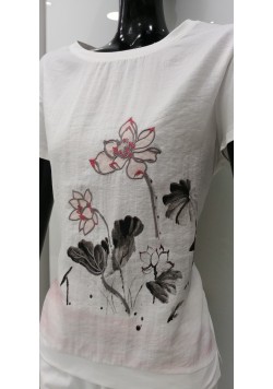 ΛΕΥΚΟ ΒΑΜΒΑΚΕΡΟ T-SHIRT