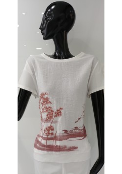 ΛΕΥΚΟ ΒΑΜΒΑΚΕΡΟ T-SHIRT