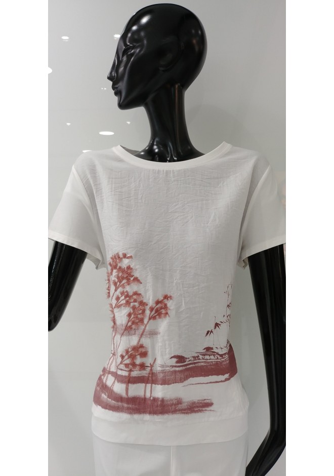 ΛΕΥΚΟ ΒΑΜΒΑΚΕΡΟ T-SHIRT