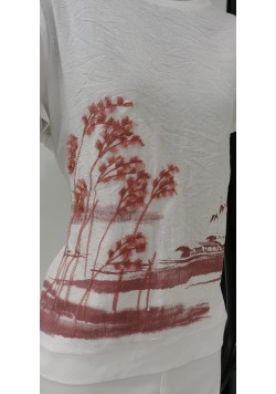 ΛΕΥΚΟ ΒΑΜΒΑΚΕΡΟ T-SHIRT