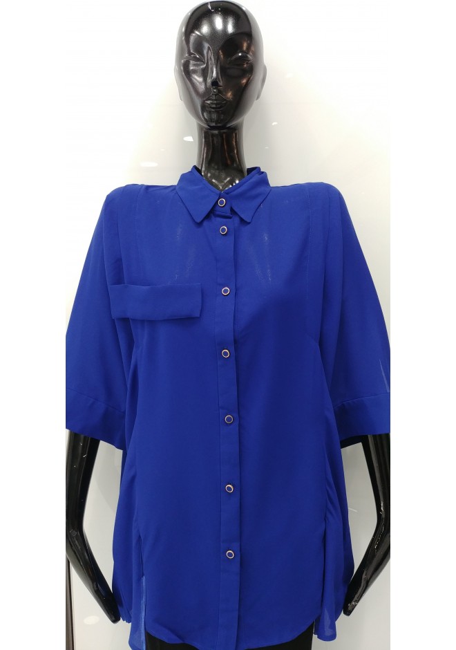 ΜΠΛΕ ΠΟΥΚΑΜΙΣΑ ΜΕ 3/4 ΜΑΝΙΚΙ