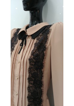 ΜΠΕΖ ΠΟΥΚΑΜΙΣΟ ΜΕ ΔΑΝΤΕΛΑ