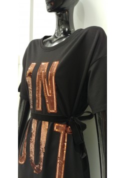 ΜΑΥΡΟ ΜΑΚΡΥ T-SHIRT